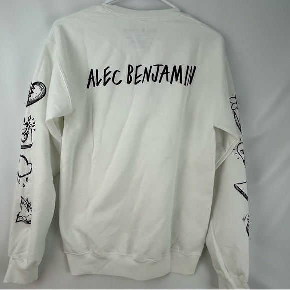 ALEC BENJAMIN 12 Notes Tour Crewneck size small - Picture 6 of 9